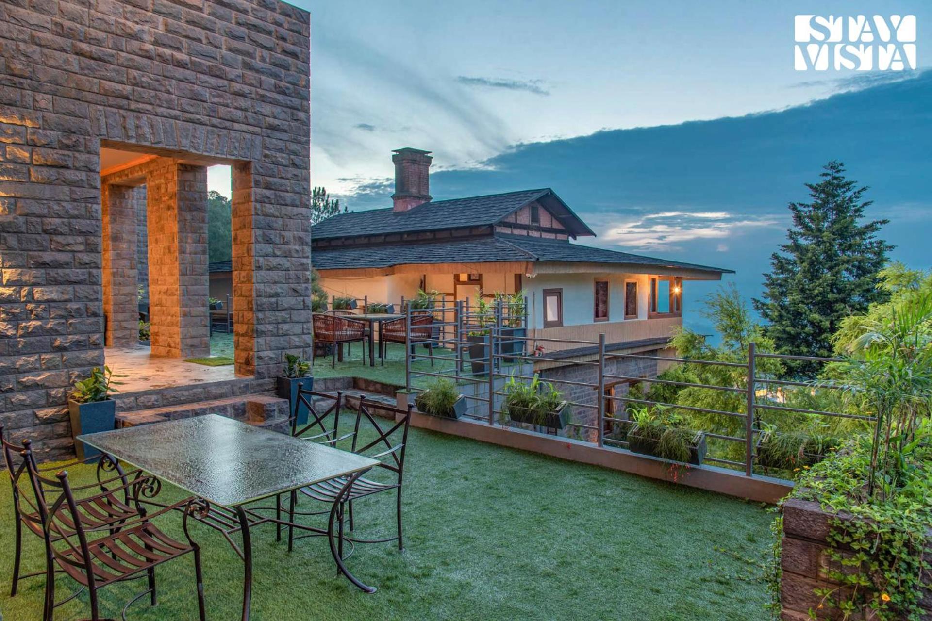 Stayvista At Sylvana Villas With Lawn, Bbq And Jacuzzi Kasauli Eksteriør billede